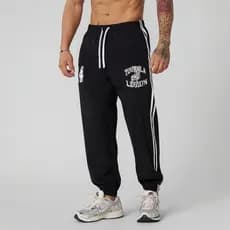 YOUNGLA americano novo estilo calças esportivas masculinas ginásio musculação exercício pé respirável elástico calças ca