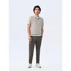 JSSD HOMME novo estilo calças masculinas verão Commuter calças casuais calças retas dos homens cor sólida calças retas
