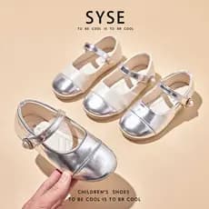Meninas sapatos de couro 2026 primavera outono novo estilo crianças Mary Jane sapatos de sola macia sapatos de princesa