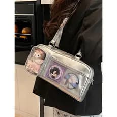 Bolsa de grande capacidade feminina primavera verão 2026 novo estilo meninas Casual de um ombro axilas saco nicho Design