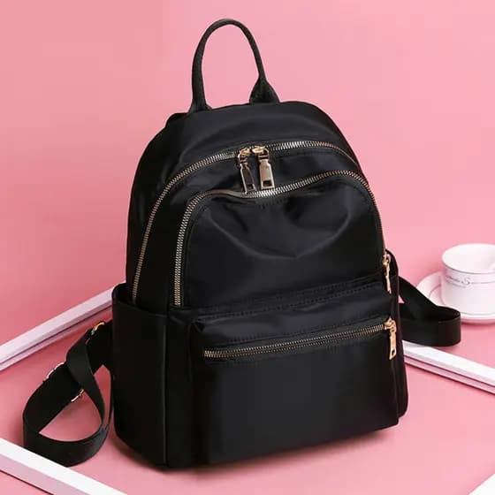 Mochila feminina 2022 novo estilo versão coreana na moda Oxford pano pequena mochila feminina náilon All-Match moda lona