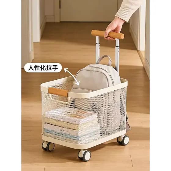Estante removível caixa de armazenamento de livros Rack de armazenamento sob a mesa cesta de armazenamento de artigos di