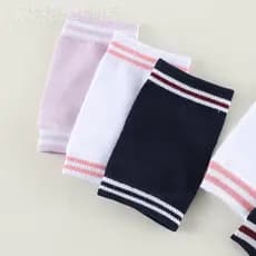 Joelheiras finas de verão, conjunto de cotoveleiras infantis, joelheiras resistentes a choques, algodão puro, meninos, m