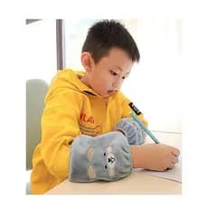 Crianças mangas outono inverno anti-incrustante anti-sujeira pelúcia bonito dos desenhos animados do bebê mangas meninos