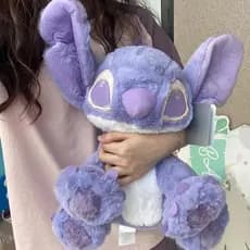 Netflix Com A Mesma Boneca Stitch Roxa Star Brinquedos De Pelúcia Baby Tamanho Grande