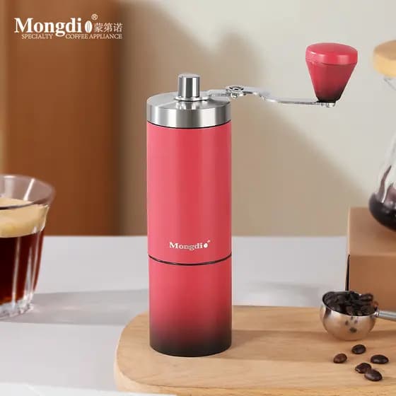 Mongdio Raspberry Moedor de mão Moedor de café Moedor de grãos de café Manual de café