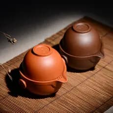 Chen Ming Yixing Zisha Kung Fu Conjunto de chá Copo rápido Um pote One Brew Office Cup Bule Conjunto de xícara de chá