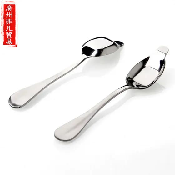 Colher de café real colher de gancho irlandês uísque chama colher de café colher de aço inoxidável cubo açúcar criativo