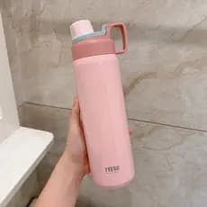 Tyeso novo estilo 304 copo térmico de aço inoxidável grande capacidade esportes copo água das mulheres dos homens ao ar