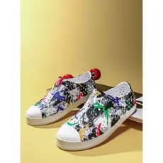 Buraco sapatos masculinos estilo verão exterior usar sapatos de casal de sola macia sapatos de jardim camuflagem Graffit