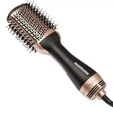Escova Secadora de Cabelo Beautimeter, Escova de Ar Quente, Escova de Estilização de Cabelo com Íons Negativos 4 em 1, C