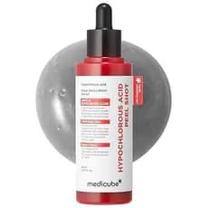 Medicube Shot de Ácido Hipocloroso com Extrato de Arroz |   Sérum Esfoliante Suave para Células Mortas e Cuidado dos Por