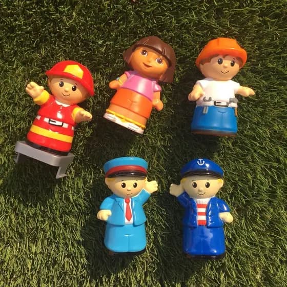 Boneca boneca Dora fogo pessoal marinheiro Meigao grandes partículas acessórios meninos meninas brinquedos de banho