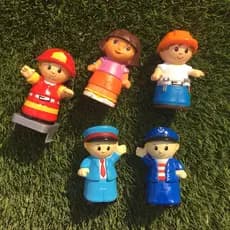 Boneca boneca Dora fogo pessoal marinheiro Meigao grandes partículas acessórios meninos meninas brinquedos de banho