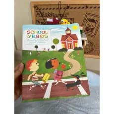 Livro Comemorativo Do Aluno Manual De Desenhos Animados Dos Anos Escolar Didático De Memórias De Retorno Campus Infantil