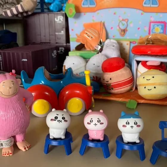 Bens a granel genuínos versão japonesa Giikawa auto-rindo urso bonito urso boneca ornamentos calcinha coelho com selo de