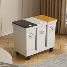 Nordic criativo seco molhado lixo classificação lata de lixo cozinha do agregado familiar sala estar dormitório banheiro