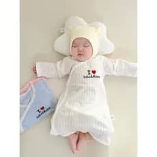 Bebê primavera verão fino saco de dormir meninos meninas ar condicionado quarto proteção da barriga macacão bebê puro al