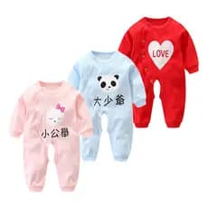 Macacão de bebê primavera outono passeio 8 meses roupas de bebê 0-3 masculino 6 recém-nascido abraço roupas feminino pur