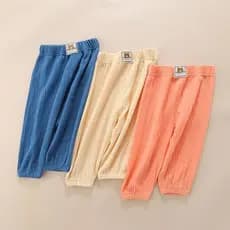 Calças Anti-mosquito meninos calças verão estilo fino meninos bebê roupas infantis meninos calças compridas crianças rou