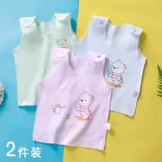Colete desossado bebê recém-nascido colete crianças verão fino puro algodão fino Close-fitting proteção da barriga camis