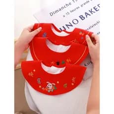 Toalha de Saliva bebê algodão babador bebê menino à prova dwaterproof água recém-nascido babador feminino estilo princes