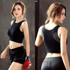 Coreia coreia colete à prova de choque Yoga Wear terno senhoras verão esportes roupa interior Anti-flacidez reunião corr
