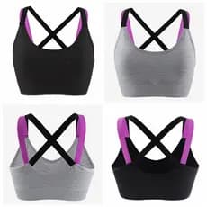 Roupa interior dividida maiô feminino pequeno peito Push-Up Yoga colete primavera quente biquíni maiô de secagem rápida