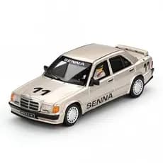 Mini GT MGT01076-L 1076 1/64 Mercedes-Benz 190 E 2.3-16 # 11 Ayrton Senna 1984 Nürburgring Race of Champions Com Figura