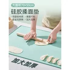 Zishun Silicone amassar esteira de grau alimentício engrossado painel doméstico e macarrão rolando esteira cozimento mac