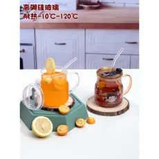 Copo de vidro copo de palha feminino bonito escritório copo de água ins estilo doméstico suco bebida copo leite chá xíca