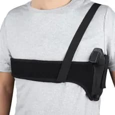 Coldre De Ombro Masculino Escondido Universal Axilas Arma Removível E Combinável Pistolas Equipamento Caça Ao Ar Livre
