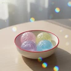 [WEI] Antistress Squeeze Bun Squishy Stress Ball Farinha De Ouro Bolinho Brinquedo Relaxante Fidget Para Escritório Casa