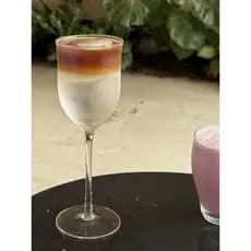 Estilo japonês tulipa taça de vidro champanhe vidro Martini vidro criativo especial copo de café