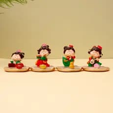 Novo estilo chinês estilo antigo auspicioso pequenos ornamentos multifuncional suporte para celular inserção de incenso