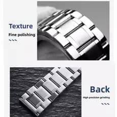Pulseira de Aço Seiko Acessível 12/13/14/15/16/17/18/19/20/21/22/23/24mm - Pulseira de Relógio de Metal, Substituição pa
