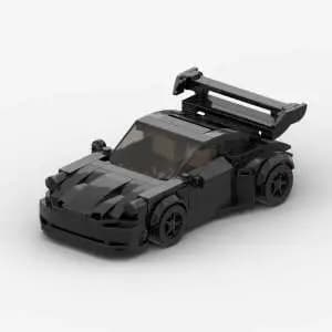 Porsche 911 Carro Esportivo Blocos De Construção Montagem Brinquedos Presentes 315 Peças Tijolos