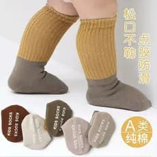 Bebê bebê meias outono inverno versão coreana recém-nascido desossado