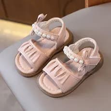 Verão bebê menina sandálias 0-1 anos de idade 3 meninas crianças sapatos de sola macia do bebê da criança sapatos antide