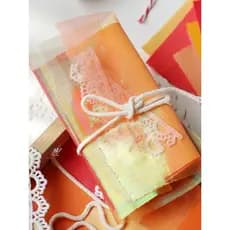 Minha caixa misteriosa alterada bebê renda adesivo Material pacote flor caminho fluindo Fangye lírio flor fresco ins man