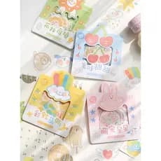 Amantes de letras Coco pequeno mundo manual adesivo pacote bonito dos desenhos animados menina Washi adesivos decorativo