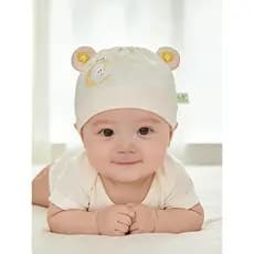 Chapéu de bebê verão estilo fino vazio topo chapéu do bebê 3-12 meses bonito algodão puro bebê recém-nascido verão legal