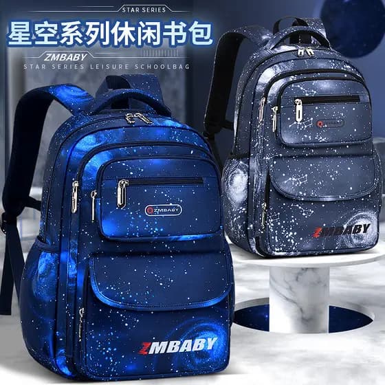 Alunos do ensino fundamental, primeira série, grande capacidade, ultraleve, reduz a carga, proteção da coluna, mochila e