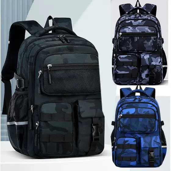 Bolsa escolar primária de terceira a sexta série, grande capacidade, ultraleve, proteção contra cume, reduz a carga, moc