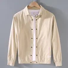 Japonês Retro primavera outono juventude puro algodão negócios macacão jaqueta de algodão moda jaqueta inverno forro de