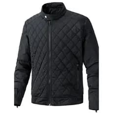 Jaqueta acolchoada masculina inverno 2026 novo estilo masculino Retro gola alta acolchoada jaqueta masculina leve à prov