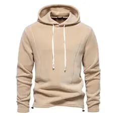 2026 outono inverno novo estilo masculino com capuz de manga comprida moletom jaqueta masculina jaqueta de lã lã lã quen