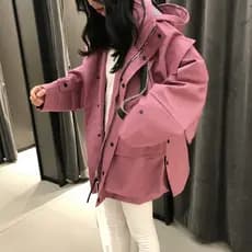 Jaqueta tibetana ao ar livre três-em-um destacável de duas peças para baixo jaqueta feminina Street wear jaqueta tibetan