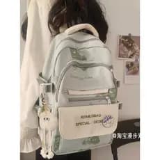 Nicho Design mochila grande capacidade versão coreana All-Match Mori moda estudantes do ensino fundamental estudantes un
