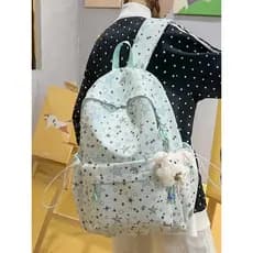 Mochila feminina estudantes do ensino médio estudantes do ensino médio estudantes universitários simples Casual Mori moc